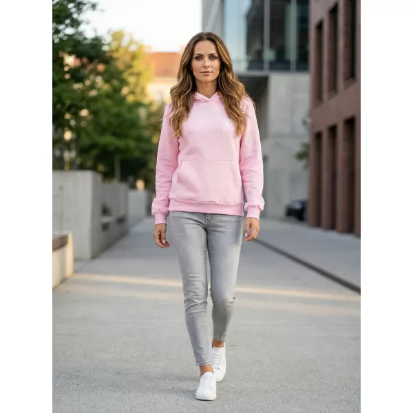  Női pulóver ALTISPORT BYB/ALW002BY289 VILÁGOS RÓZSASZÍNŰ 