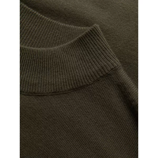  Férfi pulóver OMBRE OM-SWTN-0100 KHAKI 