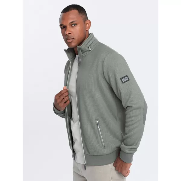  Kabát OMBRE OM-JANP-0154 KHAKI 