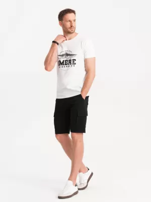 Rövidnadrág OMBRE OM-SRCG-0133 FEKETE