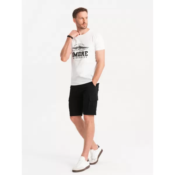 Rövidnadrág OMBRE OM-SRCG-0133 FEKETE 
