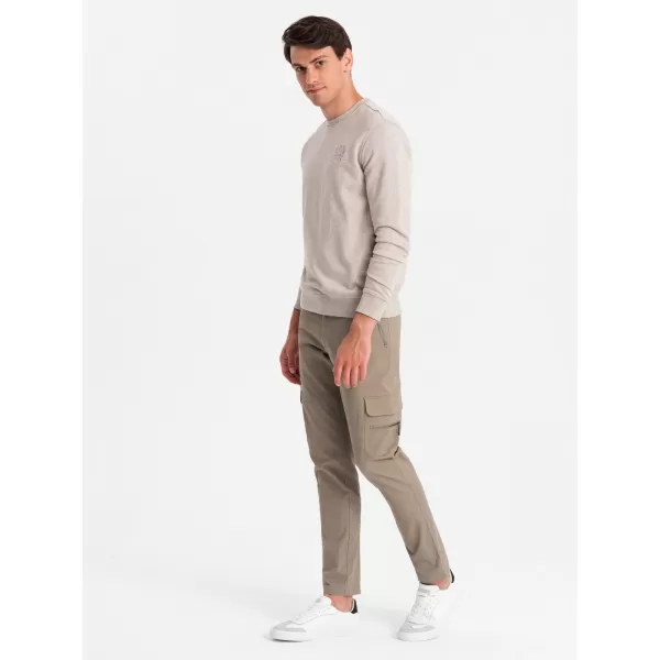  Nadrág OMBRE OM-PACG-0204 KHAKI 