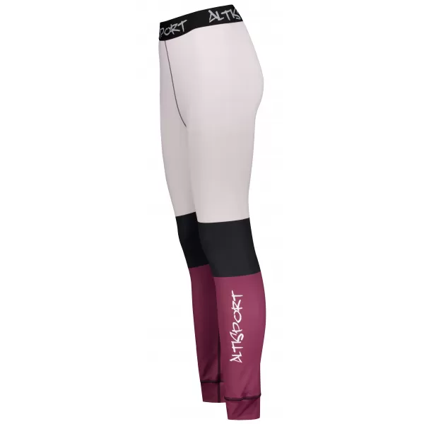  Női funkcionális termo nadrág prémium ALTISPORT VOJ/ALW051TER02 BURGUNDIA 