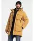 Kabát OMBRE OM-JALJ-0169 SÁRGA
