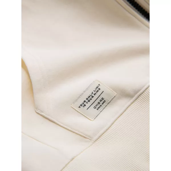  Férfi pulóver OMBRE OM-SSBZ-0178 KRÉM 