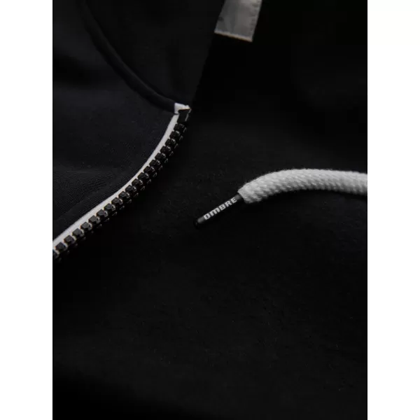  Férfi pulóver OMBRE OM-SSBZ-0178 FEKETE 