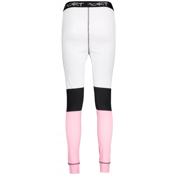  Női funkcionális termo nadrág prémium ALTISPORT VOJ/ALW051TER02 FEHÉR -PINK 