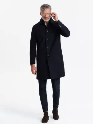 Férfi kabát OMBRE OM-COWC-0106 SÖTÉTKÉK