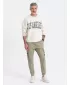 Nadrág OMBRE OM-PAJO-0125 KHAKI