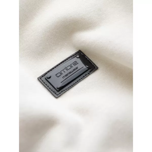  Férfi pulóver OMBRE OM-SSNZ-0136 KRÉM 