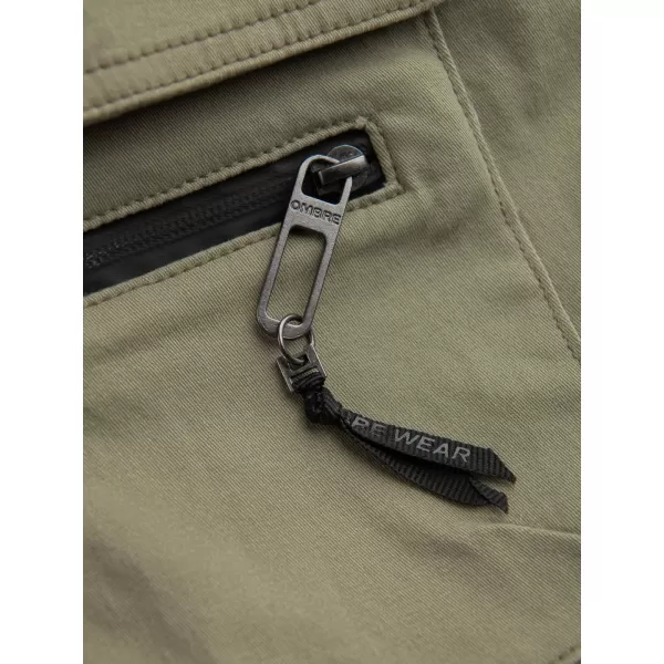  Nadrág OMBRE OM-PAJO-0125 KHAKI 
