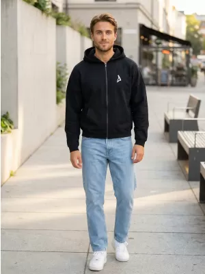 Férfi 90 -es évek férfi pulóver ALTISPORT BYB/ALM002BY254 FEKETE