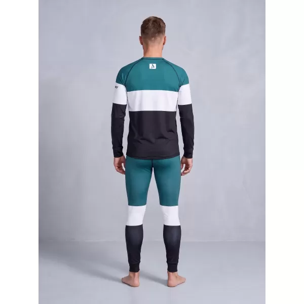  Férfi funkcionális termo nadrág prémium ALTISPORT VOJ/ALM051TER02 KEROZIN/FEKETE 