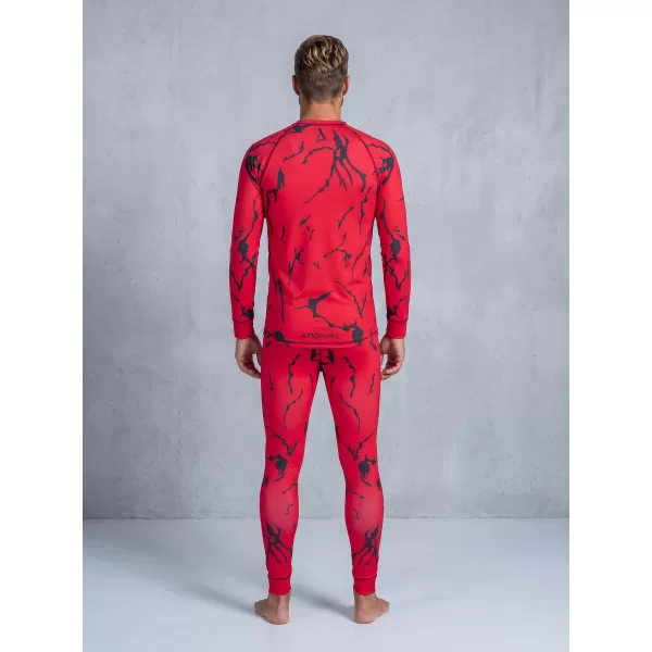  Férfi funkcionális termo nadrág prémium ALTISPORT VOJ/ALM052TER02 PIROS 