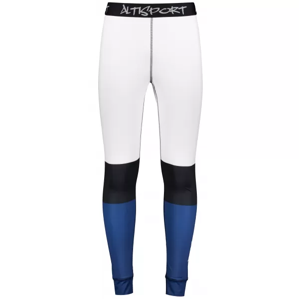  Férfi funkcionális termo nadrág prémium ALTISPORT VOJ/ALM051TER02 FEHÉR -BLUE 