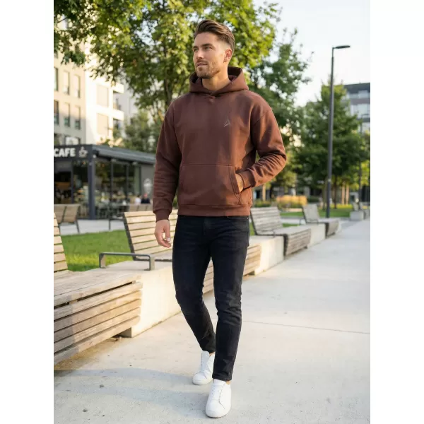  Férfi pulóver ALTISPORT BYB/ALM002BY284 CSOKOLÁDÉ 