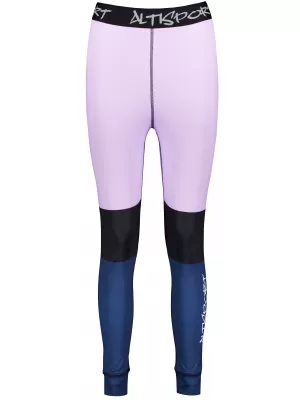 Női funkcionális termo nadrág prémium ALTISPORT VOJ/ALW051TER02 IBOLYA/KÉK