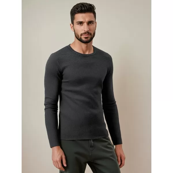  Férfi pulóver DSTREET wx2293 SÖTÉTSZÜRKE 