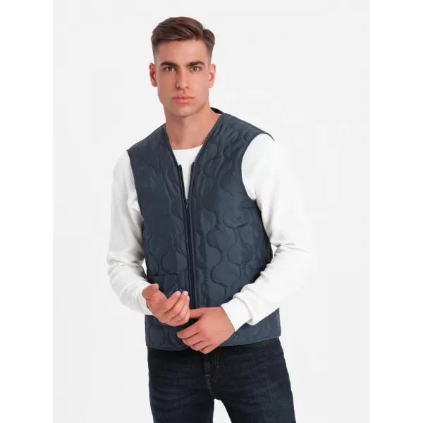  Férfi kabát OMBRE OM-COWC-0106 BARNA 