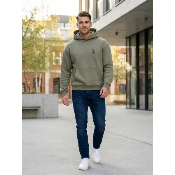  Férfi pulóver ALTISPORT BYB/ALM002BY284 OLAJBOGYÓ 