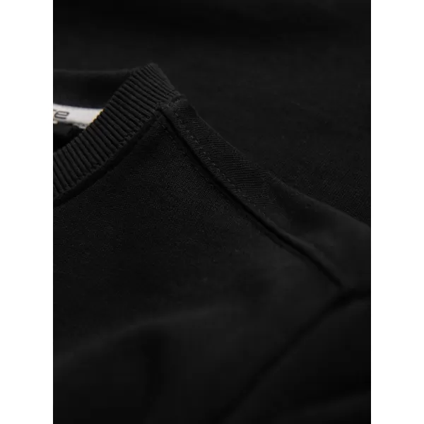  Férfi pulóver OMBRE OM-SSBN-0175 FEKETE 