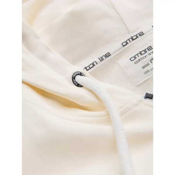  Férfi pulóver OMBRE OM-SSBZ-0178 KRÉM 