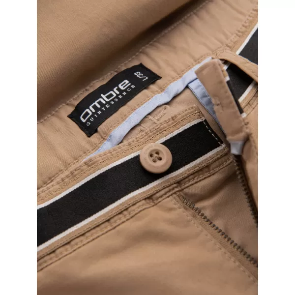  Nadrág OMBRE OM-PACP-0118 HOMOK 