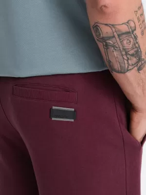 Rövidnadrág OMBRE OM-SRBS-0149 GESZTENYEBARNA