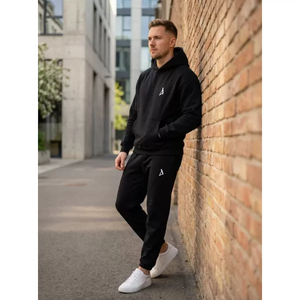  Férfi pulóver ALTISPORT BYB/ALM002BY284 FEKETE 