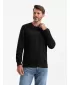Férfi pulóver OMBRE OM-SSPS-0181 FEKETE