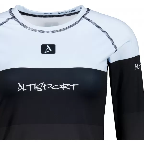  Női funkcionális termo t -póló hosszú ujjú prémium ALTISPORT VOJ/ALW051TER01 MENNYEI KÉK 