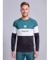 Férfi funkcionális termo t -phirt hosszú ujjú prémiummal ALTISPORT VOJ/ALM051TER01 KEROZIN/FEKETE