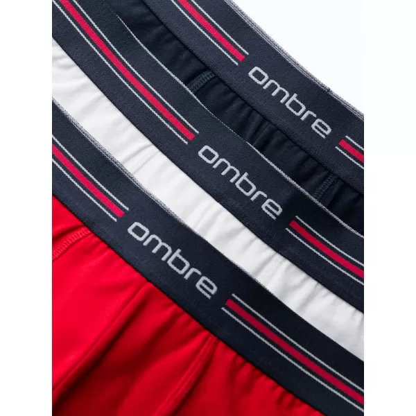  Rövidnadrág OMBRE OM-UNBO-0109 3 PACK MIX FEHÉR 