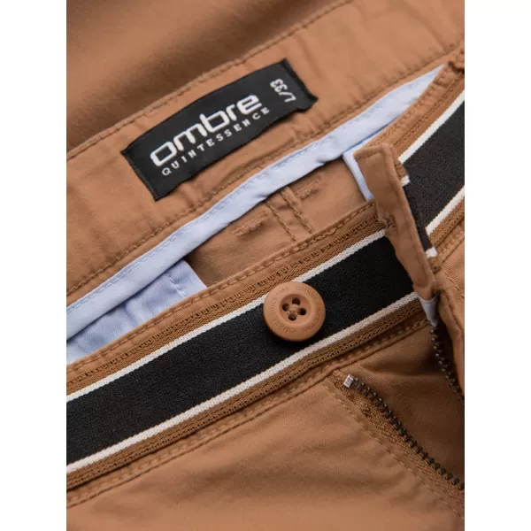  Nadrág OMBRE OM-PACP-0118 BARNA 