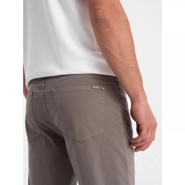  Nadrág OMBRE OM-PACP-0151 SÖTÉT BÉZS 
