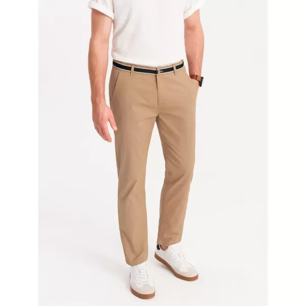  Nadrág OMBRE OM-PACP-0118 HOMOK 