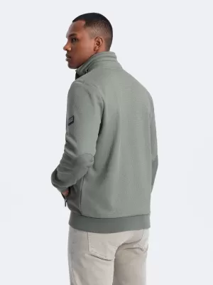 Kabát OMBRE OM-JANP-0154 KHAKI