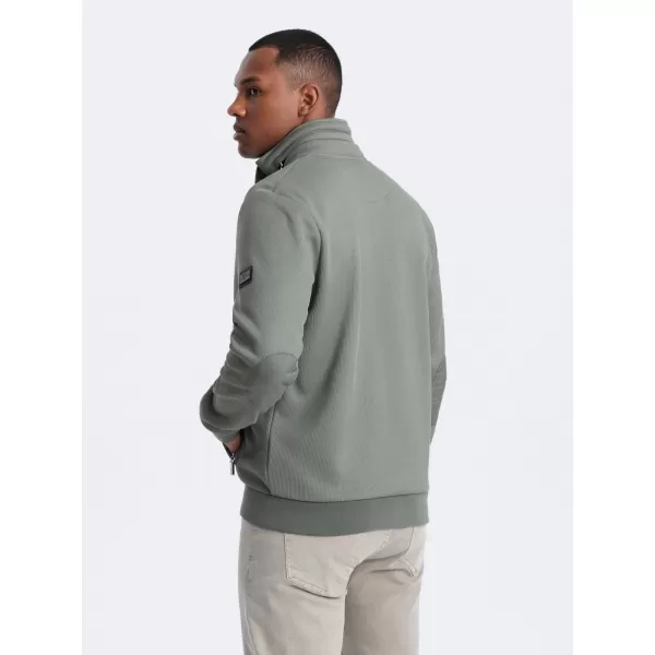  Kabát OMBRE OM-JANP-0154 KHAKI 