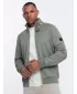 Kabát OMBRE OM-JANP-0154 KHAKI