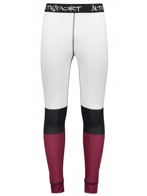 Férfi funkcionális termo nadrág prémium ALTISPORT VOJ/ALM051TER02 BURGUNDIA