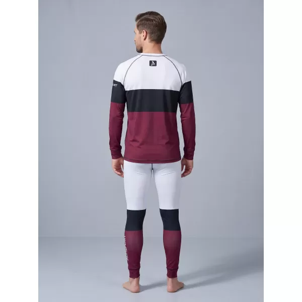  Férfi funkcionális termo nadrág prémium ALTISPORT VOJ/ALM051TER02 BURGUNDIA 