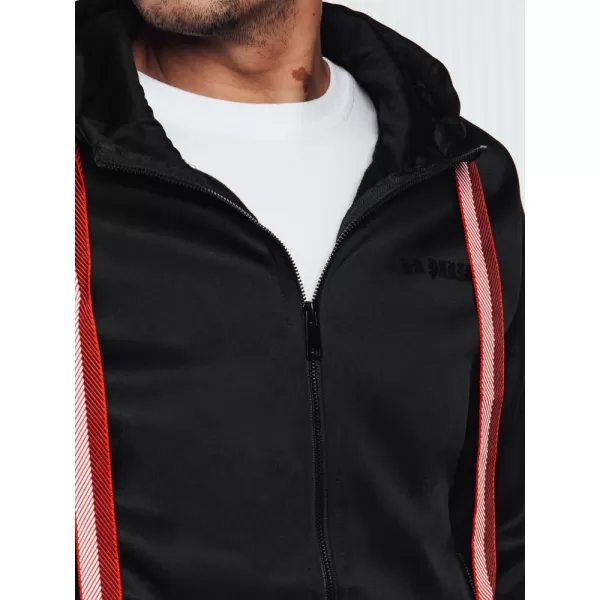  Férfi pulóver DSTREET bx5858 FEKETE 
