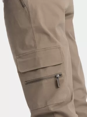 Nadrág OMBRE OM-PACG-0204 KHAKI