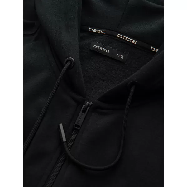  Férfi pulóver OMBRE OM-SSBZ-0160 FEKETE 