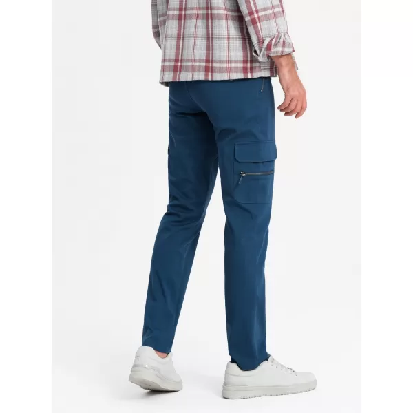  Nadrág OMBRE OM-PACG-0204 SÖTÉTKÉK 
