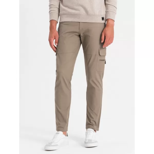  Nadrág OMBRE OM-PACG-0204 KHAKI 