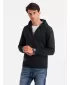 Férfi pulóver OMBRE OM-SSBZ-0160 FEKETE