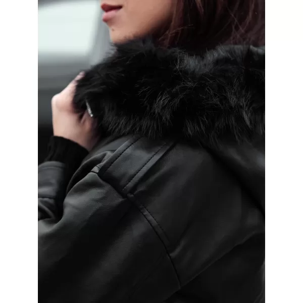  Női kabát DSTREET SOFTREBEL TY4762 FEKETE 