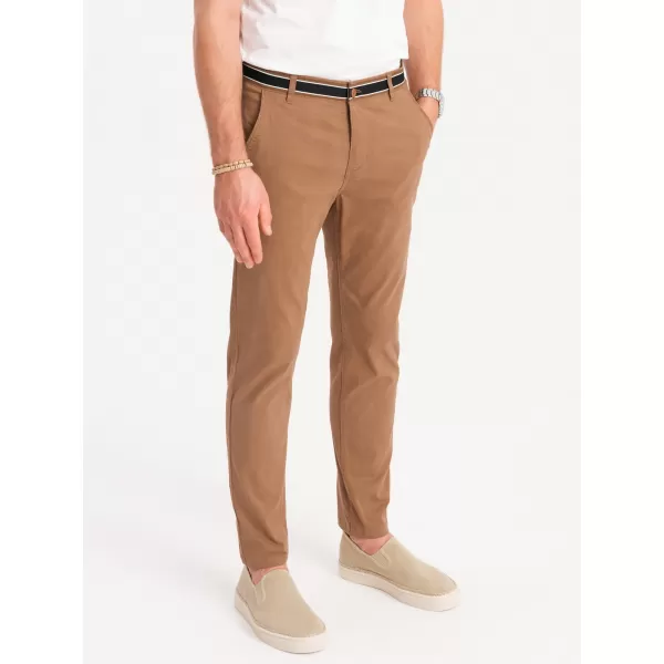  Nadrág OMBRE OM-PACP-0118 BARNA 