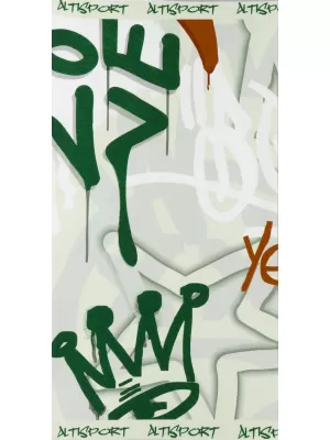 Prémium nyak ALTISPORT VOJ/ALU054NAK01 BARNA -ZÖLD